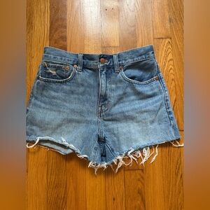 Madewell relaxed denim short